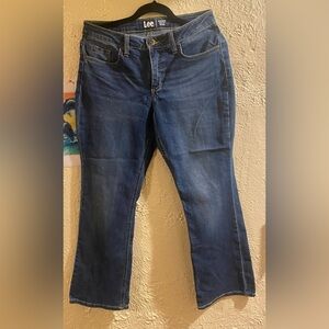 Lee regular fit boot cut mid rise